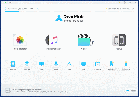 DearMob iPhone Manager Crack With License Key 2023
