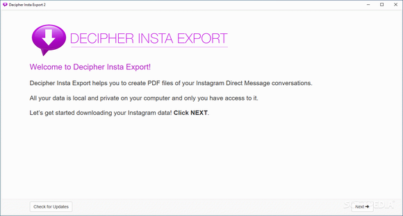 Decipher Insta Export Crack + Activation Code Download 2024
