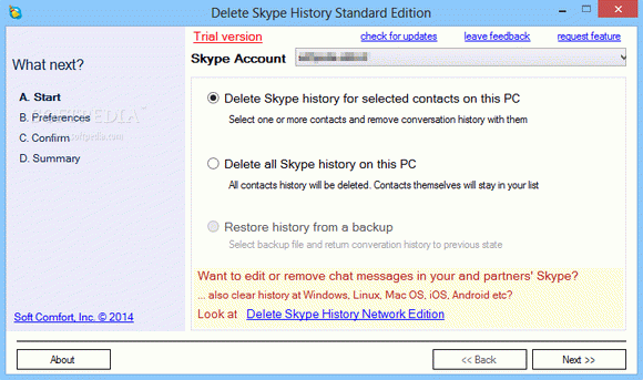 Delete Skype History Standard Edition Keygen Full Version