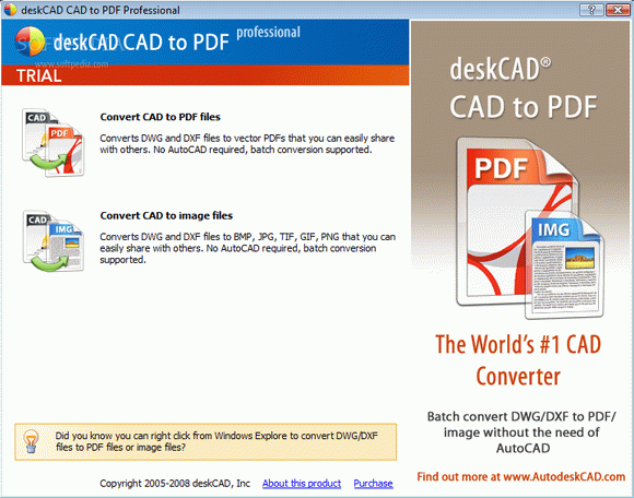 deskCAD CAD to PDF Professional Crack With License Key 2024