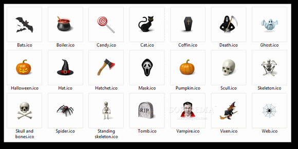 Desktop Halloween Icons Crack With Serial Number Latest 2024