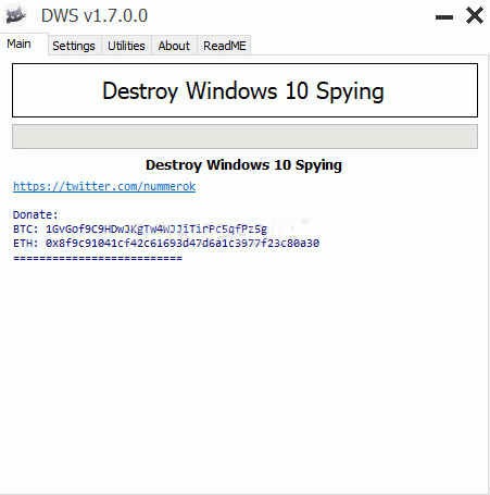 Destroy Windows 10 Spying Crack + Activation Code
