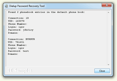 Dialup Password Recovery Tool Crack + Serial Number Download 2024