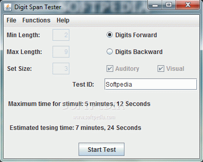 Digit Span Tester Crack With License Key Latest