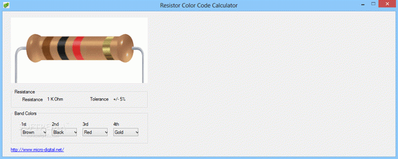 Resistor Color Code Calculator Crack With Serial Key Latest