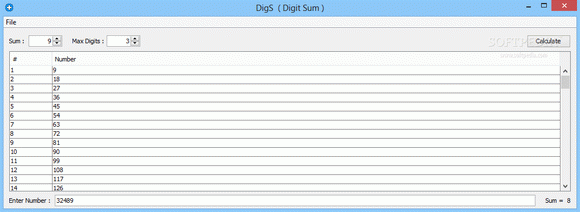 DigS (Digit Sum) Crack & Serial Number