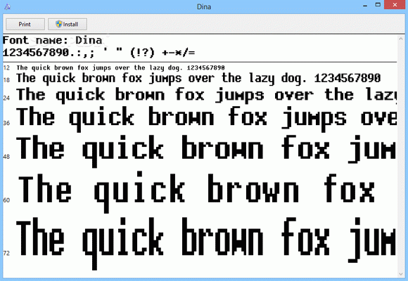 Dina Programming Font Keygen Full Version