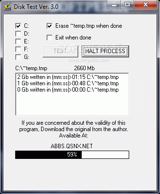 Disk Test Activation Code Full Version