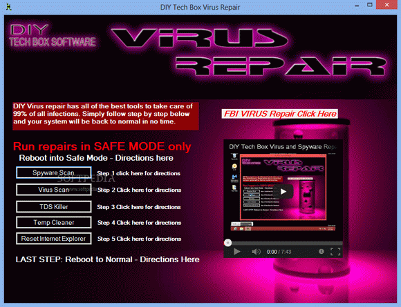 DIY Tech Box Virus Repair Serial Number Full Version