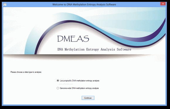 DMEAS (DNA Methylation Entropy Analysis Software) Crack With Activator Latest