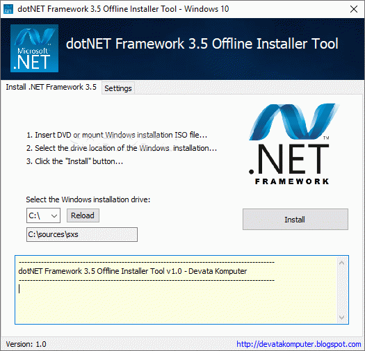 dotNET Framework 3.5 Offline Installer Tool Crack With Activation Code 2024