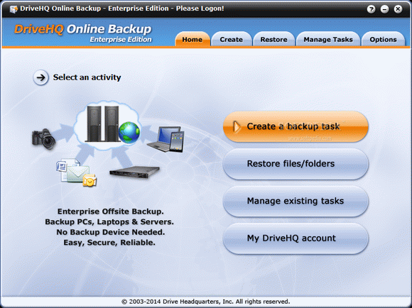 DriveHQ Online Backup Enterprise Edition Crack With Activator
