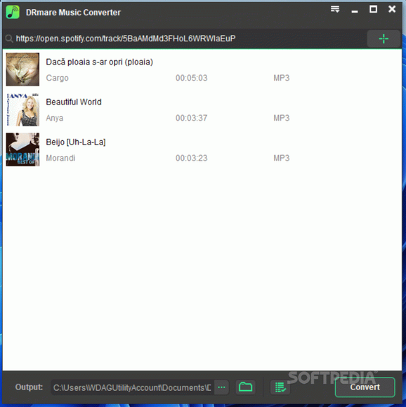 DRmare Spotify Music Converter for Windows Crack + Serial Key Updated