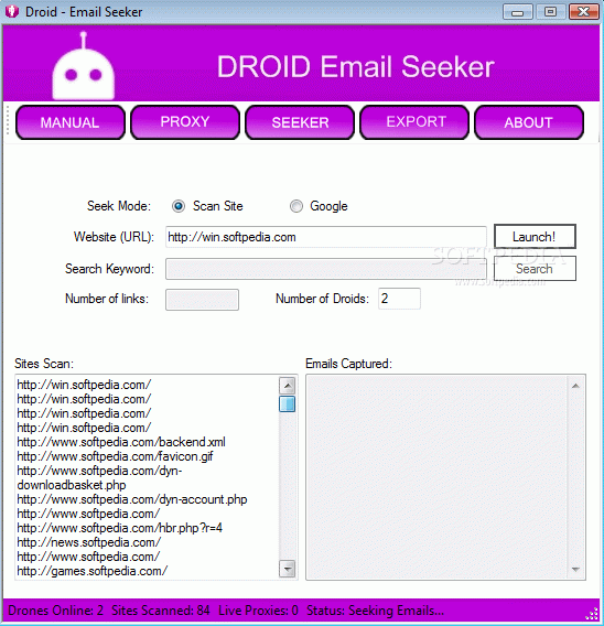 Droid Email Seeker Crack + Activation Code (Updated)