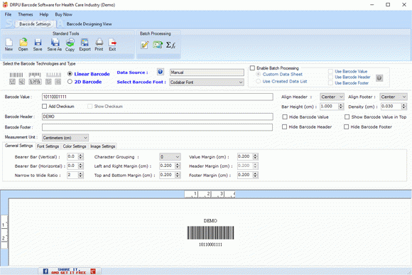 DRPU Barcode Software for Health Care Industry Crack & License Key