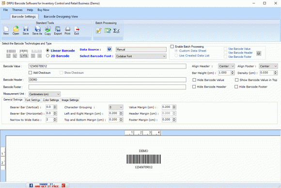 DRPU Barcode Software for Inventory Control and Retail Business Crack + Serial Number Updated
