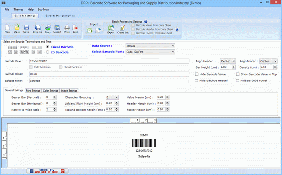 DRPU Barcode Software for Packaging and Supply Distribution Industry Crack Plus Serial Number
