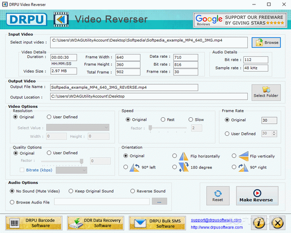 DRPU Video Reverser Crack Plus Activation Code