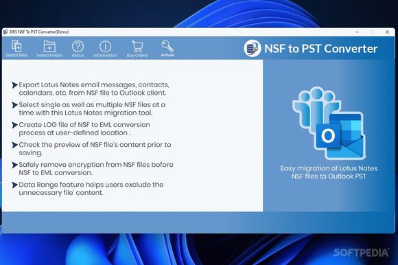 DRS NSF to PST Converter Crack & Keygen