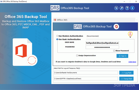 DRS Office 365 Backup Tool Crack + Keygen