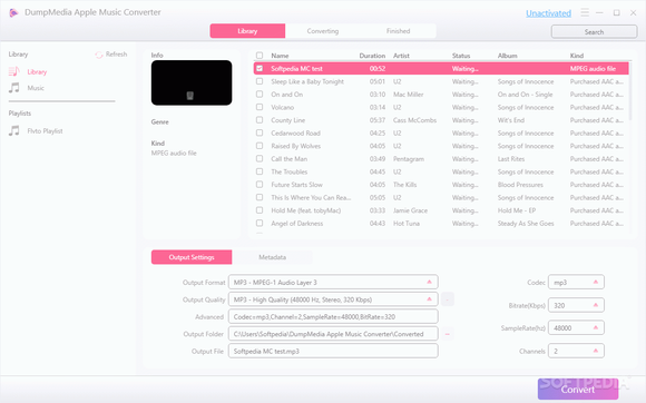 DumpMedia Apple Music Converter Crack + Serial Number Download 2024