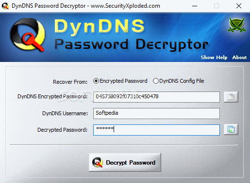 DynDNS Password Decryptor Crack & Activator