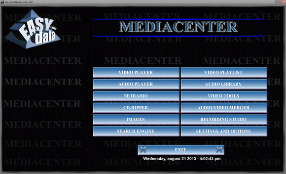 Easy-Data Mediacenter 2013 (formerly Easy-Data Mediaplayer) Crack + Serial Key
