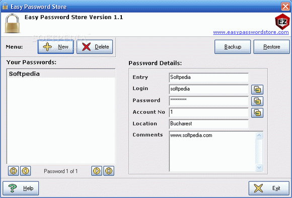 Easy Password Store Crack + License Key (Updated)