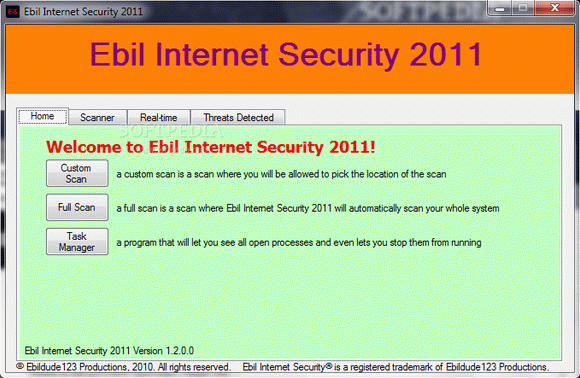 Ebil Internet Security Crack With License Key