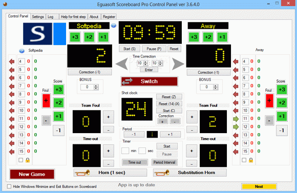 Eguasoft Basketball Scoreboard Pro Crack With Serial Number Latest 2022