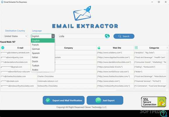 Email Extractor For Business Crack + Activation Code