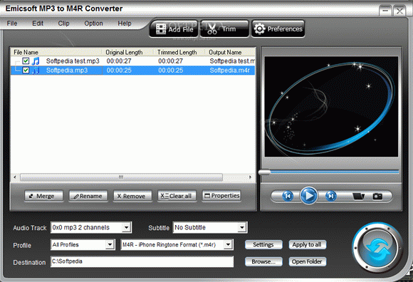 Emicsoft MP3 to M4R Converter Crack Plus Activator
