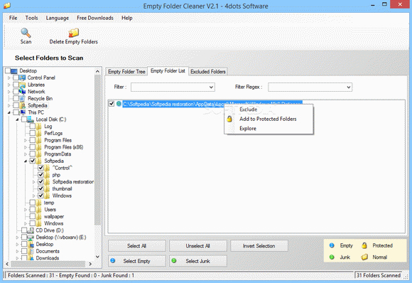 Empty Folder Cleaner Portable Activation Code Full Version