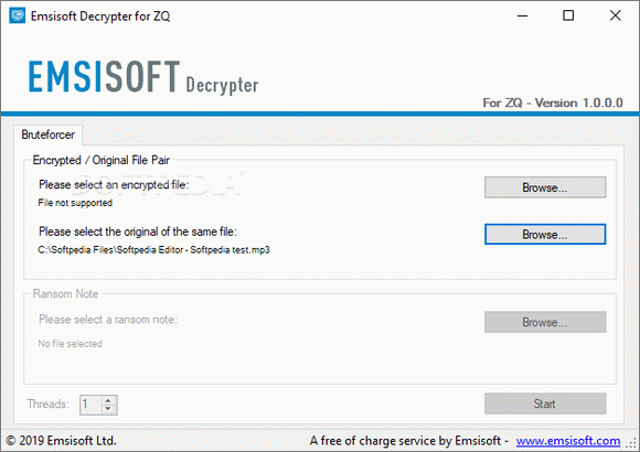 Emsisoft Decrypter for ZQ Crack With Serial Key Latest