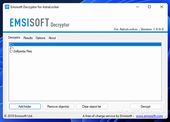 Emsisoft Decryptor for AstraLocker Crack With Keygen