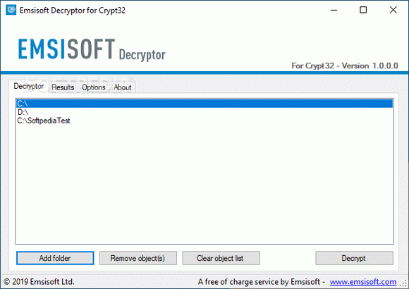 Emsisoft Decryptor for Crypt32 Crack & Serial Key