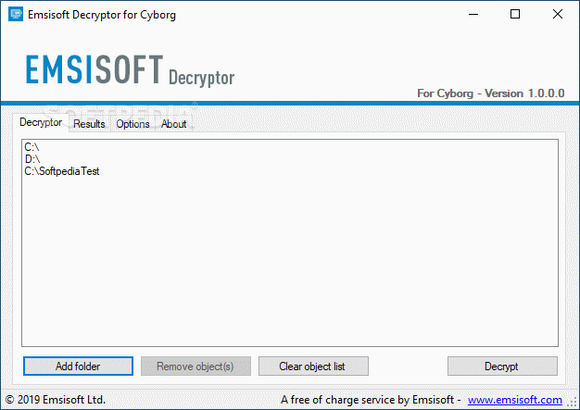 Emsisoft Decryptor for Cyborg Crack With Activator
