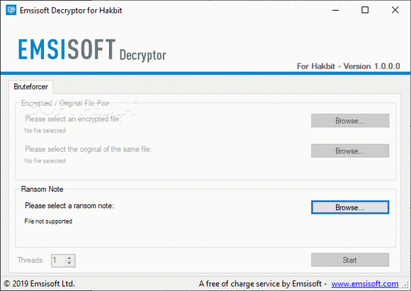 Emsisoft Decryptor for Hakbit Crack Plus Serial Number