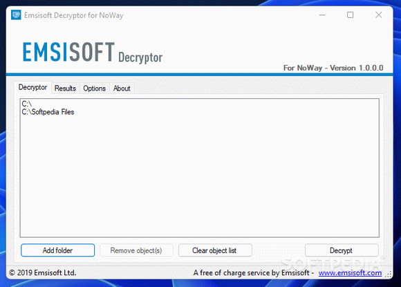 Emsisoft Decryptor for NoWay Crack + Activation Code (Updated)