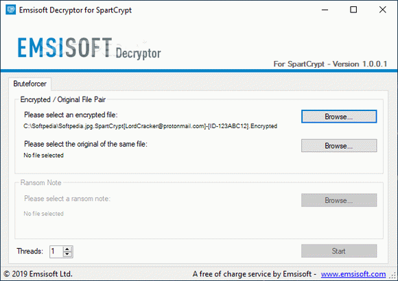 Emsisoft Decryptor for SpartCrypt Crack With Activation Code Latest