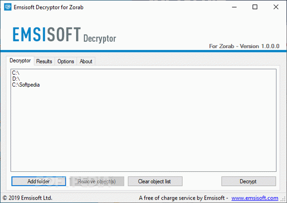 Emsisoft Decryptor for Zorab Crack + Serial Key Updated
