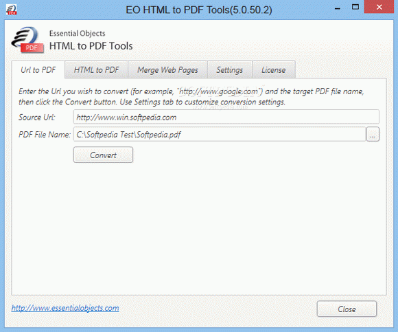 EO HTML To PDF Tools Crack With Keygen