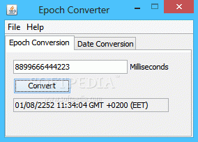 Epoch Converter Portable Serial Number Full Version
