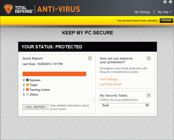 Total Defense Anti-Virus Crack With License Key 2024