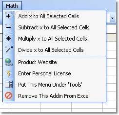 Excel Add, Subtract, Multiply, Divide All Cells Software Crack + Serial Number Download 2024