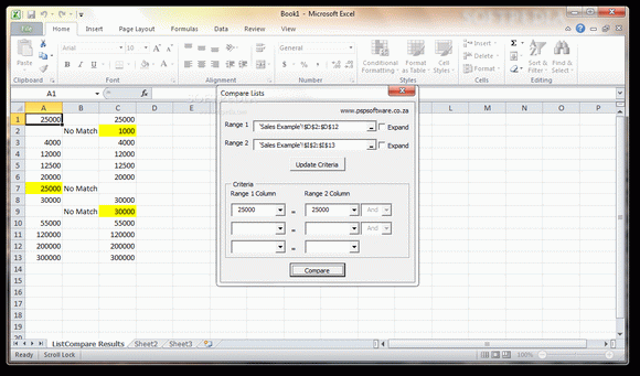 Excel List Compare Crack + License Key Updated