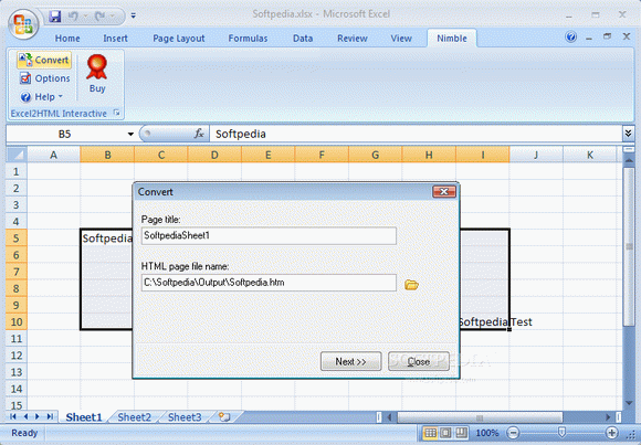 Excel2HTML Interactive Serial Number Full Version