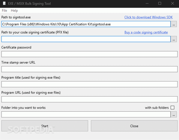 EXE / MSIX Bulk Signing Tool Crack Plus Keygen