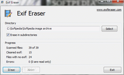 EXIF Eraser Crack & Activation Code