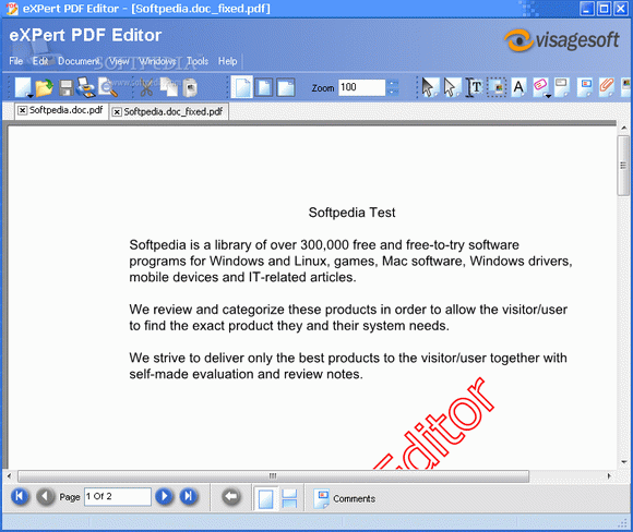 eXPert PDF Editor Professional Edition Crack + Activator Updated